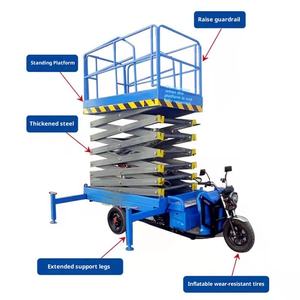Échafaudage ascenseur échelle électrique panneau solaire élévateur outils de Construction lumière Cargo levage <span class=keywords><strong>Besm</strong></span> Portable manuel échafaudage - Product Image 4