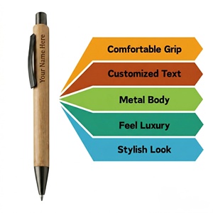 Reading <b>Pen</b> <b>Pen</b> Stylus Phone Stand Bamboo <b>Pen</b> Holders - Product Image 4