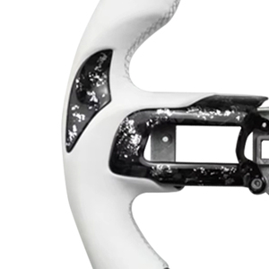 Tùy Chỉnh Giả Mạo Bất Carbon Fiber Và Da Ban Chỉ Đạo Wheel Cho 2015 2016 2017 2018 2019 2021 2022 Cho Ford <span class=keywords><strong>Mustang</strong></span> - Product Image 6