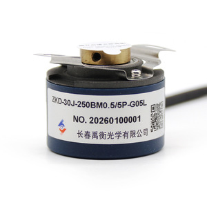 ตัวเข้ารหัสโรตารี่ Changchun Yuheng รุ่น ZKD-30J-250BM0.5/5P-G05L สายเคเบิลปลายกลม - Product Image 4