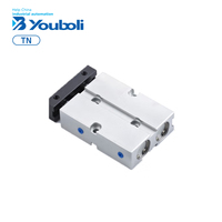 Cilindro de doble eje serie YBL TN/TDA, cilindro de aire neumático guiado de aleación de aluminio, piezas neumáticas de doble efecto