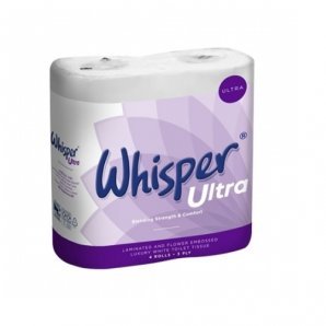 Bán buôn OEM / ODM số lượng lớn gói giấy vệ sinh giấy cuộn bột gỗ nguyên chất coreless nhà vệ sinh mô từ Trung Quốc trắng tự nhiên - Product Image 3