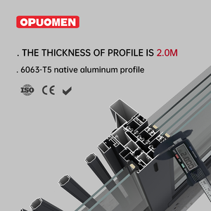 หน้าต่าง<span class=keywords><strong>บาน</strong></span><span class=keywords><strong>เลื่อน</strong></span>อลูมิเนียม<span class=keywords><strong>สำเร็จรูป</strong></span>ดีไซน์ทันสมัย OPUOMEN รุ่น AW-TS129 แบบแนวนอน พร้อมฉนวนกันความร้อน สำหรับห้องนอน/ห้องน้ำ - Product Image 6