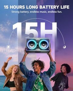 Loa Bluetooth Hotlemon 240W - Âm thanh mạnh mẽ, Chế độ đèn RGB, 15 giờ, TWS, Chống nước IPX4 - Product Image 3