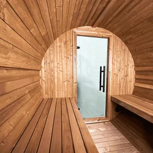 Fournisseur OEM ODM de sauna en bois de sapin pour 4 personnes avec verre trempé - Product Image 5