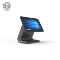 Terminal POS con Pantalla Táctil de 15.6 Pulgadas Personalizado, 80mm, QR, Android/Windows, Solución de Software Gratuita para Restaurantes, Caja Registradora