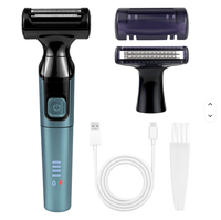 Épilateur électrique portable SF-2200 2 en 1, lavable électriquement, rechargeable par USB, en matériau ABS, pour hommes et femmes