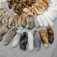 Porte-clés Queue de Renard Ultra-Duvenue Teinte Vibrante Authentique Followmee 40cm Style Urbain Double Usage Mode Cosplay Accessoire Quotidien