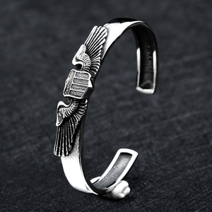SSG-007 acier soldat guerre mondiale <span class=keywords><strong>II</strong></span> en acier inoxydable hommes viking punk bracelet bracelet bijoux de charme classique pour comme cadeau - Product Image 4
