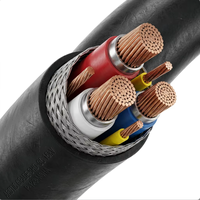 Câble d'alimentation portable blindé rond de qualité arctique SHD-GC pour l'exploitation minière 15 kV -60 ° Câble minier résistant au froid EPR CPE Ground Check
