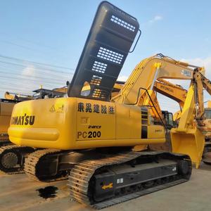 Excavatrice sur chenilles importée du Japon Komatsu PC200-8/PC200-6 Haute qualité PC200-7 Pompe hydraulique 20 tonnes Emballage d'origine - Product Image 2