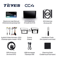 TEYES CC4 Para Volkswagen Golf 7 2012 - 2020 Radio CarPlay Multimedia Estéreo Car Play Android Auto 2DIN Autoradio