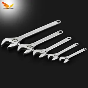 Wholesale Products Ergonomic Handle Adjustable Cushion Grip Wrench Nut <strong>Key</strong> Adjustable Wrench <strong>Set</strong> - Product Image 3