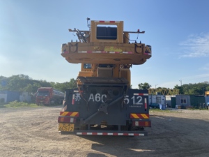 חם מכירה של שימוש 80 טון הידראולי מנוף 5 טלסקופי בום נייד הידראולי משאית הידראולי מנוף - Product Image 3