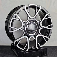 Jantes forgées 20, 21, 22 pouces, finition noire usinée, à rayons fendus, en alliage haute performance, compatibles avec les berlines de luxe