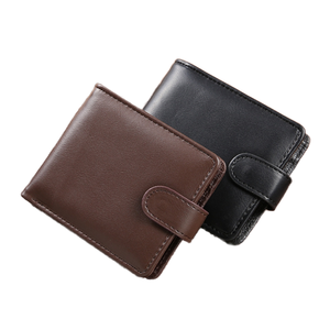 กระเป๋าสตางค์ผู้ชายแบบพับได้ขนาดใหญ่ สีน้ำตาล หนัง PU ป้องกัน RFID  ใส่บัตรและเงินสดได้  รับทำสีตามสั่ง ของขวัญสำหรับเขา - Product Image 2