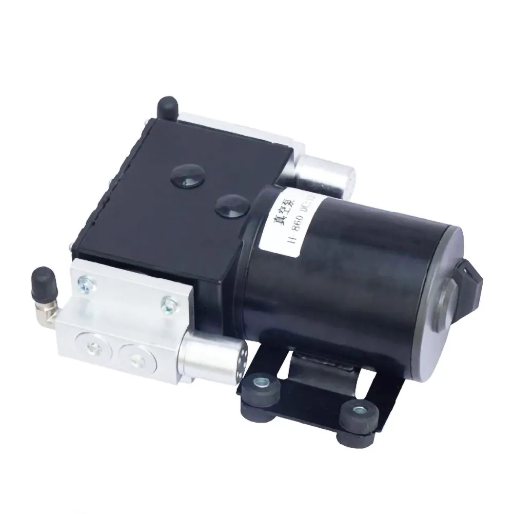 60L DC 24V chemical machinery high pressure piston vacuum pump