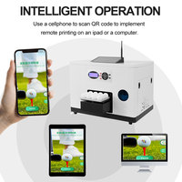 Sunika Numérisation intelligente de haute qualité pour imprimer Imprimante de balles de golf A3A4A5 CMJN Petite imprimante UV numérique Application mobile personnalisée