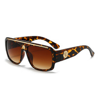 Gafas de Sol Grandes de Marco Completo, Versátiles, Unisex, PC Gris, UV400, Modernas, para Dropshipping, Ligeras y Cómodas