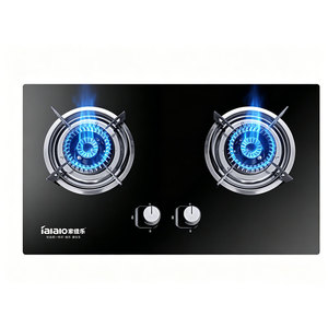 Tables de cuisson à double brûleur de haute qualité pour la cuisine domestique, cuisinière à gaz, plaque de cuisson en verre trempé intégrée pour usage domestique et commercial - Product Image 4
