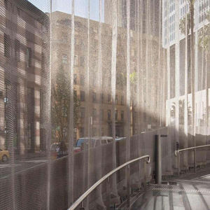 316 스테인리스 스틸 직조 체인메일 메쉬 커튼 및 재단, 용접 서비스 금속 링 장식 메쉬 - Product Image 5