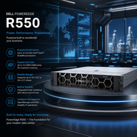 Serveur Rack 2U PowerEdge R550 pour le calcul professionnel, avec processeur Intel Xeon Silver/Gold Scalable Series – Approvisionnement direct usine