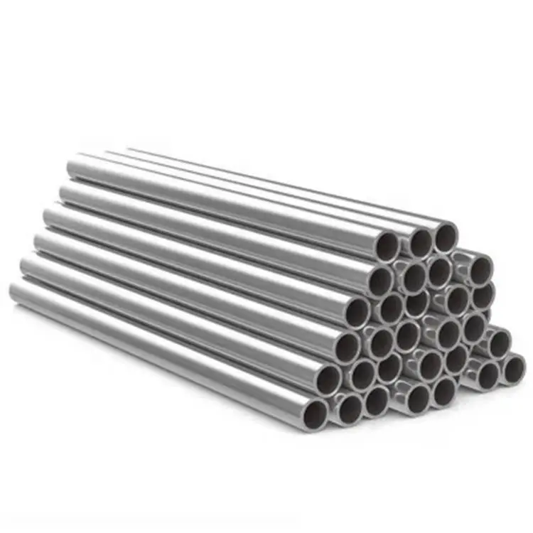 150mm Tubo de tubo de acero inoxidable cepillado flexible sin costura 301 Materiales