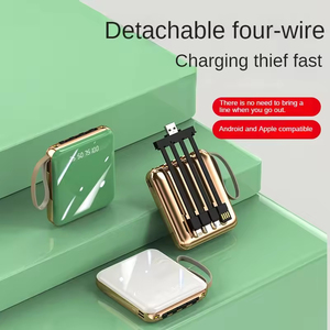 Nouvelle conception, <span class=keywords><strong>logo</strong></span> personnalisé, <span class=keywords><strong>mini</strong></span> batterie Li-polymère portable ultra-mince, 10000 mAh, banque d'alimentation mobile, lumière LED, sortie 10W, Pasonda - Product Image 3