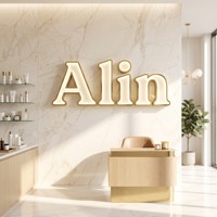 Lettres lumineuses LED Zhilin pour enseignes commerciales, magasins, bureaux, publicité, boutiques, salons de beauté, étanches IP65, personnalisables