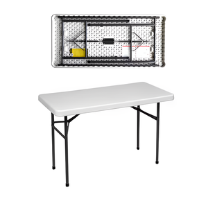 Nhựa Vuông Có Thể Gập Lại Tiệc 10 Chỗ Ngồi Vòng Bàn Ăn Hiện Đại Ăn Uống Gấp Bảng Set Nhà - Product Image 2