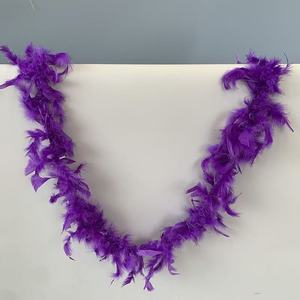 Tiras de Plumas de Pavo Teñidas a Mano, 40g, Material de Embalaje para Ramos de Flores, Decoración de Bodas, Manualidades, Marca Chasing Luan - Product Image 5