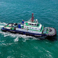 Grandsea, longueur 128 pieds, 87 tonnes, nouveau bateau de travail de type barge de démolition, remorqueur RSD, bateau de travail de type remorqueur, à vendre