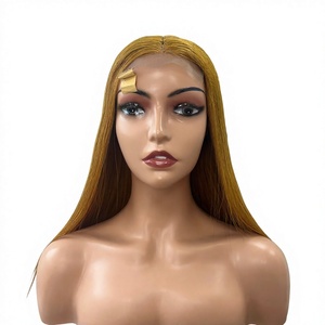 ผมแท้เวียดนาม สีน้ำตาลอ่อน ตรงธรรมชาติ ราคาโรงงานโดยตรง SDD - Product Image 1