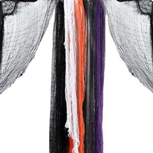 Halloween maison hantée décor sanglant gaze rideau empreinte de main nappe pansement accessoire effrayant fête décoration - Product Image 5