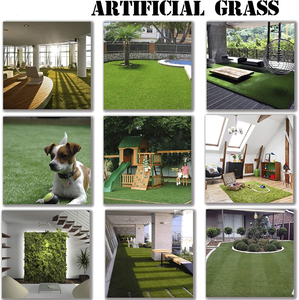 4ft * 10ft USA cổ cỏ nhân tạo 20mm/0.8in trang trí sân vườn trong nhà và ngoài trời, cỏ giải trí, thảm xanh thân thiện với vật nuôi - Product Image 4