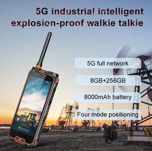 AORO M5 5G téléphone UHF antidéflagrant 8 Go + 256 Go Android 12 Octa Core au-dessus de 8000 MAh antichoc étanche IP68 talkie-walkie - Product Image 3