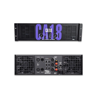 Système audio karaoké YFY-CA18, amplificateur professionnel en métal, AC220V 20Hz-20KHz 1200W 3U stéréo, amplificateurs de puissance élevée pour extérieur