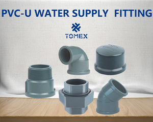 Ổ cắm PVC phụ kiện đường ống Nam Nữ <span class=keywords><strong>Threaded</strong></span> <span class=keywords><strong>Union</strong></span> - Product Image 2