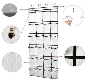 ถุงเก็บของแบบแขวนผ้าอ๊อกซ์ฟอร์ดแบบไม่ทอ 24 ช่อง สำหรับแขวนหลังประตู - Product Image 2