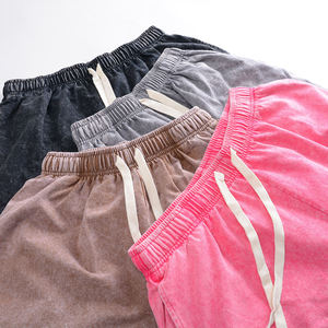 Vente en gros 100% coton 300gsm short en éponge français lourd personnalisé hommes grande taille shorts vintage pour hommes - Product Image 1