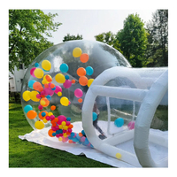 Casa de Burbujas Inflable de PVC Transparente THL con Color y Logotipo Personalizados, Casa de Brinco de Tamaño Personalizado para Uso en Interiores/Exteriores