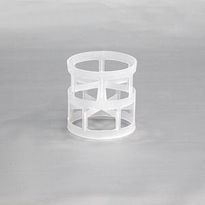 Anneaux en plastique certifiés ISO9001 JXKELLEY, PP 50 mm 76 mm, pour le traitement des eaux industrielles - Product Image 2