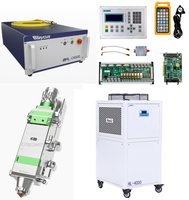 Sumber Laser serat set lengkap 1500w 2000w 3000w sumber Laser serat Raycus + BM110 + Fscut2000 + bcs100 untuk pemotong logam