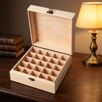 Boîte en bois artisanale, boîte cadeau, rangement en bois multi-interventions pour cadeaux et thé, logo gravé au laser, boîte cadeau