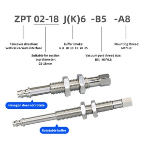 ถ้วยดูดสุญญากาศ HOFUJNG EPSMC รุ่น ZP3 อุปกรณ์ยึดถ้วยดูดสุญญากาศ หัวดูดสุญญากาศแบบใหม่ หัวดูดสุญญากาศแบบออร์แกน  ตัวดูดสุญญากาศแบบบัฟเฟอร์ - Product Image 3