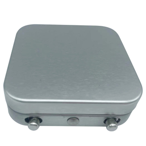 Bán buôn kín tùy chỉnh hộp thiếc bao bì bản lề vuông nhỏ trước khi cuộn container với CR khóa con kháng cho Pill Gummy - Product Image 6