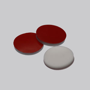 Laboratuvar cam flakon beyaz PTFE gri silikon özelleştirilmiş <span class=keywords><strong>septa</strong></span> 24-400 vidalı polipropilen kapaklar fiyat - Product Image 5