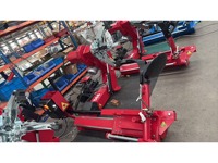 Démonte-pneus et équilibreuse de roues T598 pour poids lourds – Combo complet pour le service des véhicules utilitaires