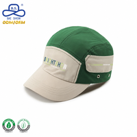 Gorras de Béisbol Personalizadas de 5 Paneles, de Nailon, Impermeables, para Campamento al Aire Libre, con Cierre Ajustable, Unisex, para Deportes y Running, Moda 2026
