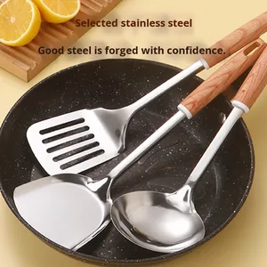 Ensemble d'ustensiles de cuisine durables en acier inoxydable pour le marché africain | Ustensiles métalliques durables Cuisine Acier Inox - Product Image 3